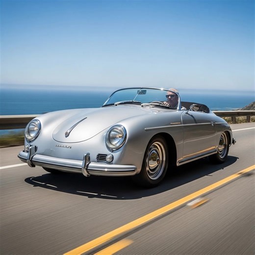 1955 Porsche 356 Speedster — The lightweight roadster that built Porsche’s racing soul. | Classic Cars History