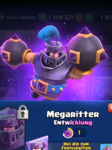 Experience Mega Knight Gameplay in Clash Royale