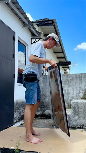 1.2M views · 9.5K reactions | Installing a PC Solid Awning Easy Assembly and Clear Protection. #awning | DIY MAN | Facebook