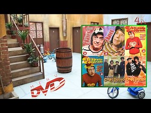 Menu de DVD-Sessão Pipoca: Chaves Vol.2 (2008) Em 4K