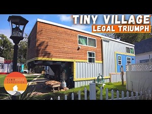 Groundbreaking URBAN Tiny House Community -DFW Metro Tiny Home Village