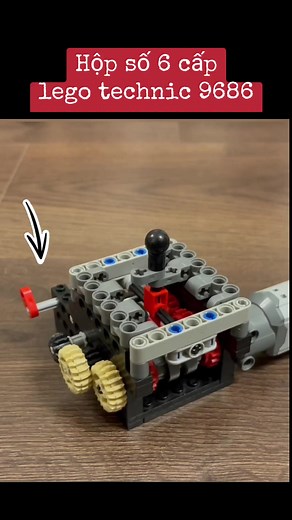 Gearbox 6 Lego Technic 9686 - Creative Mechanic Sangtao Brick