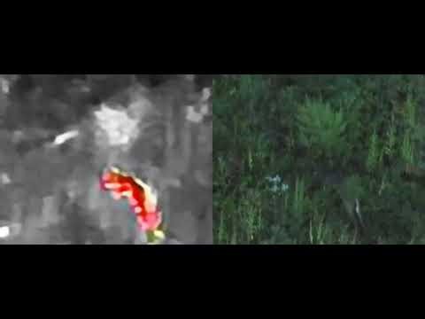 How effective is a thermal drone