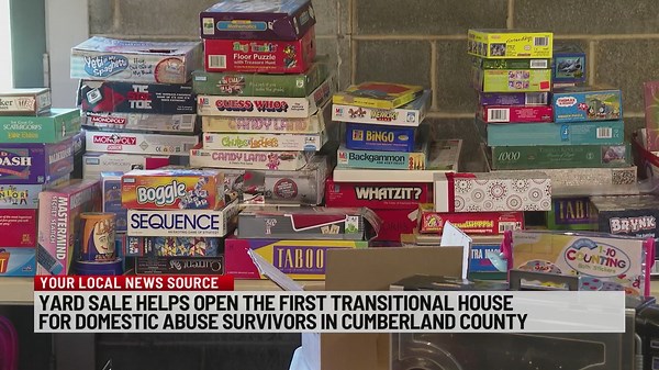 Yard sale helps open the first transitional house for domestic abuse survivors in Cumberland County