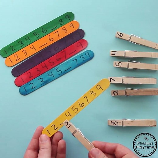 How Fun! LOVE these Math Ideas for kids. Find more at: https://planningplaytime.com/blog | Planning Playtime - Learning Through Play