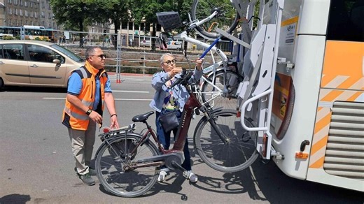 À Quimper, désormais, il est possible de prendre le bus avec son vélo