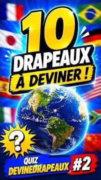 Testez votre connaissance, devine les pays de ces drapeaux - #quiz 2 #culturegenerale #drapeaux