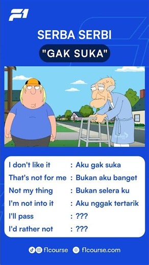 I'd rather not = ...??? 🤔🤷🏻‍♀️ #BahasaInggris #Grammar #BelajarBahasaInggris #Vocabulary #English