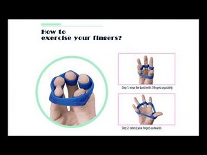 How to Exercise Your Fingers with Finger Extensor Resistance Band