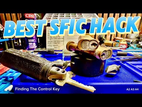 Make A Lost Control Key: Best Lock SFiC Drilled Core