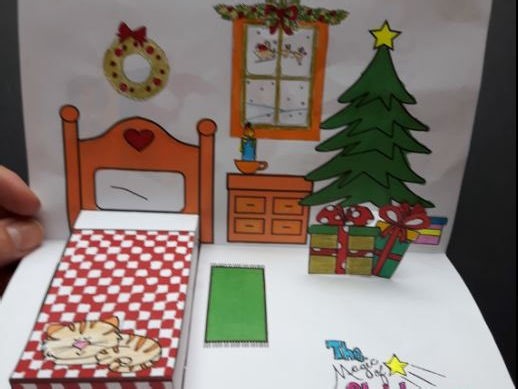 Christmas Crafts - The Magic of Christmas POP-UP (Freebie) | Teaching Resources