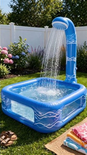 Inflatable Shower Pools You Need This Summer | Backyard Water Fun & Ultimate Relaxation