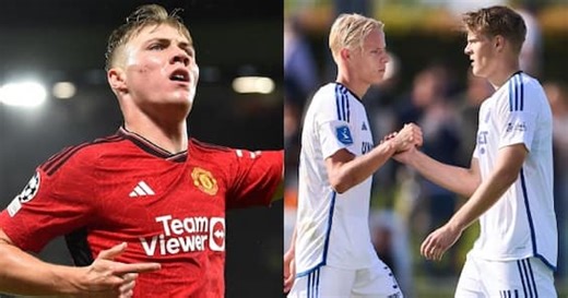 Hojlund, fratelli contro: sfida in Manchester United-Copenhagen di Champions League
