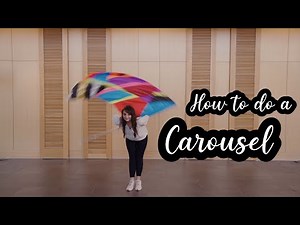 HOW TO DO A CAROUSEL | Color Guard Academy