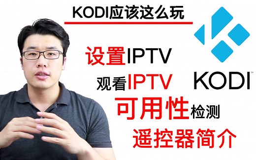 【KODI应该这么玩】之IPTV篇（小白）——丢掉机顶盒看IPTV/安装IPTV/设置IPTV/检测直播源可用性/遥控器简介