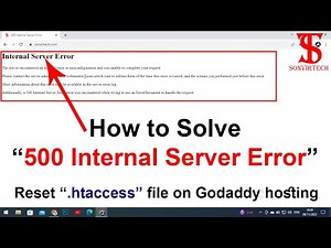 How to fix Internal Server Error 500 on WordPress || Internal Server Error kaise thik karain