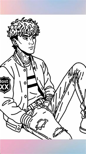 Drawing MGK in Procreate (Timelapse)