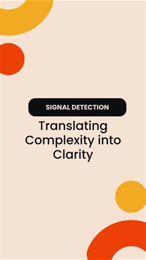 Signal Detection: Complexity into Clarity