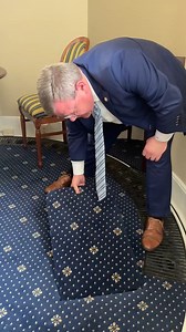 Viral video just posted by a US rep shows a secret tunnel nestled under the floorboards of the US Capitol that, according to legend, was stormed by British soldiers in the War of 1812. | New York Post Video