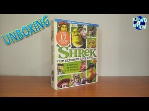 Shrek The Ultimate Collection Bluray Unboxing