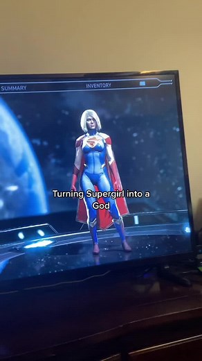 Transforming Supergirl in Injustice 2: From Alien-Energy Crown to God Shader