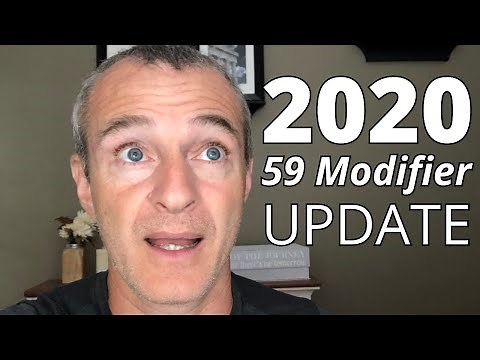 Physical Therapy 59 Modifier Update 2020