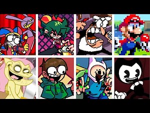 Digitalizing but Different Characters Sing It 🎶 (FNF Digitalizing but Everyone Sings It)