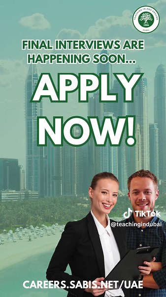 Teaching Opportunities in Dubai with SABIS Network Schools