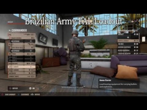 INSURGENCY SANDSTORM - Brazilian Army FAL Loadout Gameplay
