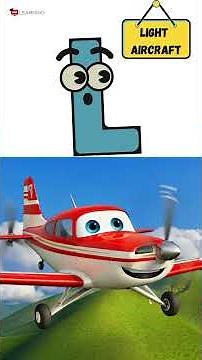 ABC Air Vehicles Song for Kids | Learn A to Z Flying Machines with Fun & Phonics! | #abcd #kids