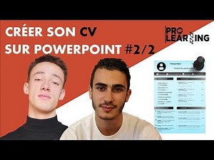 Comment créer un CV professionnel et moderne sur PowerPoint | Partie 2/2