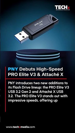 PNY's Lightning-Fast USB Drives! ⚡ | TECHx Daily
