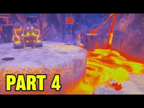 Me Playing PAC MAN WORLD 2 Re-PAC Gameplay Part 4 - WORLD 4 VOLCANO (1/2)