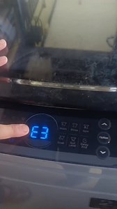 Mesin basuh midea keluar code error e3 | Hairul Vcool