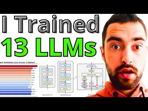 I Trained 13 LLMs To Find Best