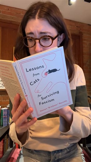 At this point, we'll try anything. Less ICE, more books and cats! We are here in community if you need. Sending love.
