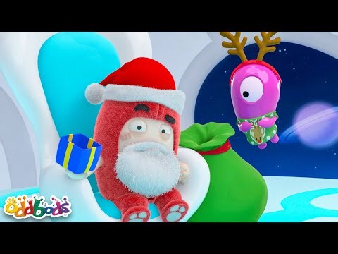 Christmas in Space?! 🛸 Hebrew Cartoons for Kids | Anime | Oddbods - Oddbods In Hebrew