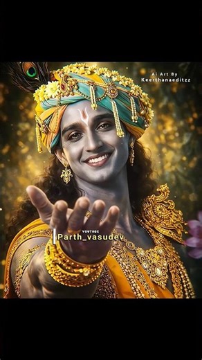 Shree Krishna gave a dream to Indra.... 🕉️🛐 Shree Krishna vani 🚩 #shorts