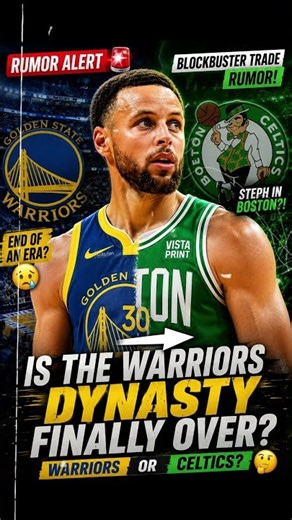 Stephen Curry to the Celtics?! 😱 Is the Warriors Dynasty Finally Over? | NBA Rumors