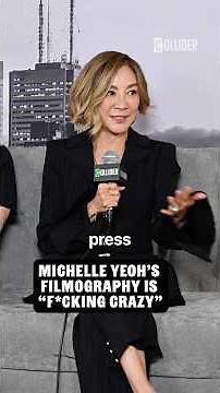Michelle Yeoh's Filmography Is "F*cking Crazy" #michelleyeoh #tiff