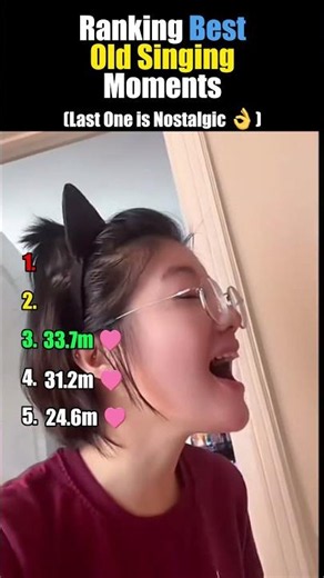 Ranking Best Old Singing Moments - #trending #singing #viral #nostalgia #talent #music