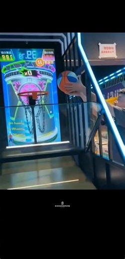 The Mini Hoop System Was NOT Ready For Lil Bro 😭🏀