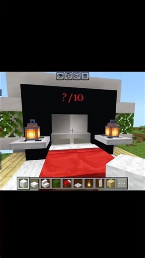 MINECRAFT LIFE HACK #LUXURY BED