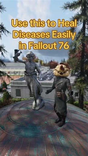 Use this Special Tool to Heal Diseases Easily in Fallout 76 - #fallout #fallout76 #twitch #shorts