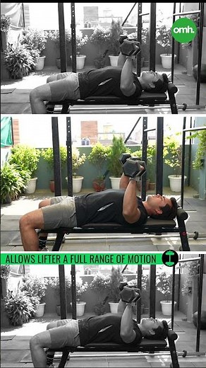How To Do Dumbbell Bench Press I Best CrossFit Full Body Workout For Intermediates