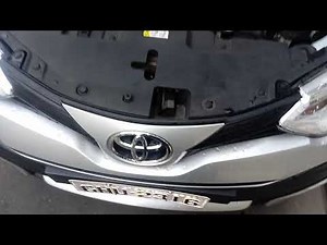 COMO ABRIR O CAPÔ DIANTEIRO DO YARIS TOYOTA 2019