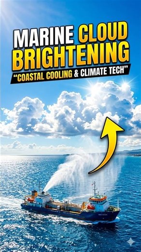 Marine cloud Brightening | Geography shorts #geopolitics #geography #geographyforupsc #clouds