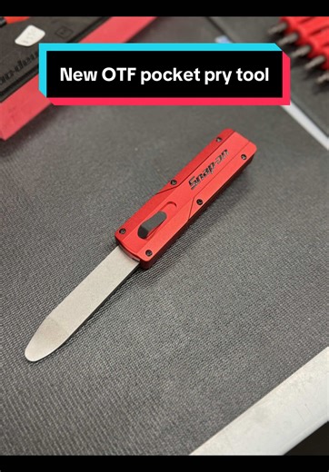 PBFT60R, new OTF pocket pry tool! Get yours ordered today! @SnaponTools #snapon #snapontools #tooltruck #mechanic #fyp