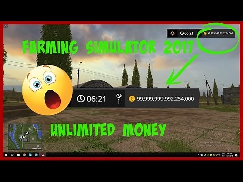 Farming simulator 2017 money cheat PC