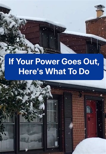In case of emergency this winter, here's the steps you should take if your power goes out.